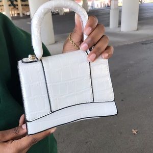 White purse